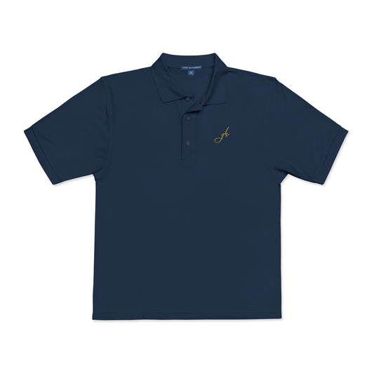 Stylish Embroidered Unisex Polo Shirt - Perfect for Casual or Formal Occasions